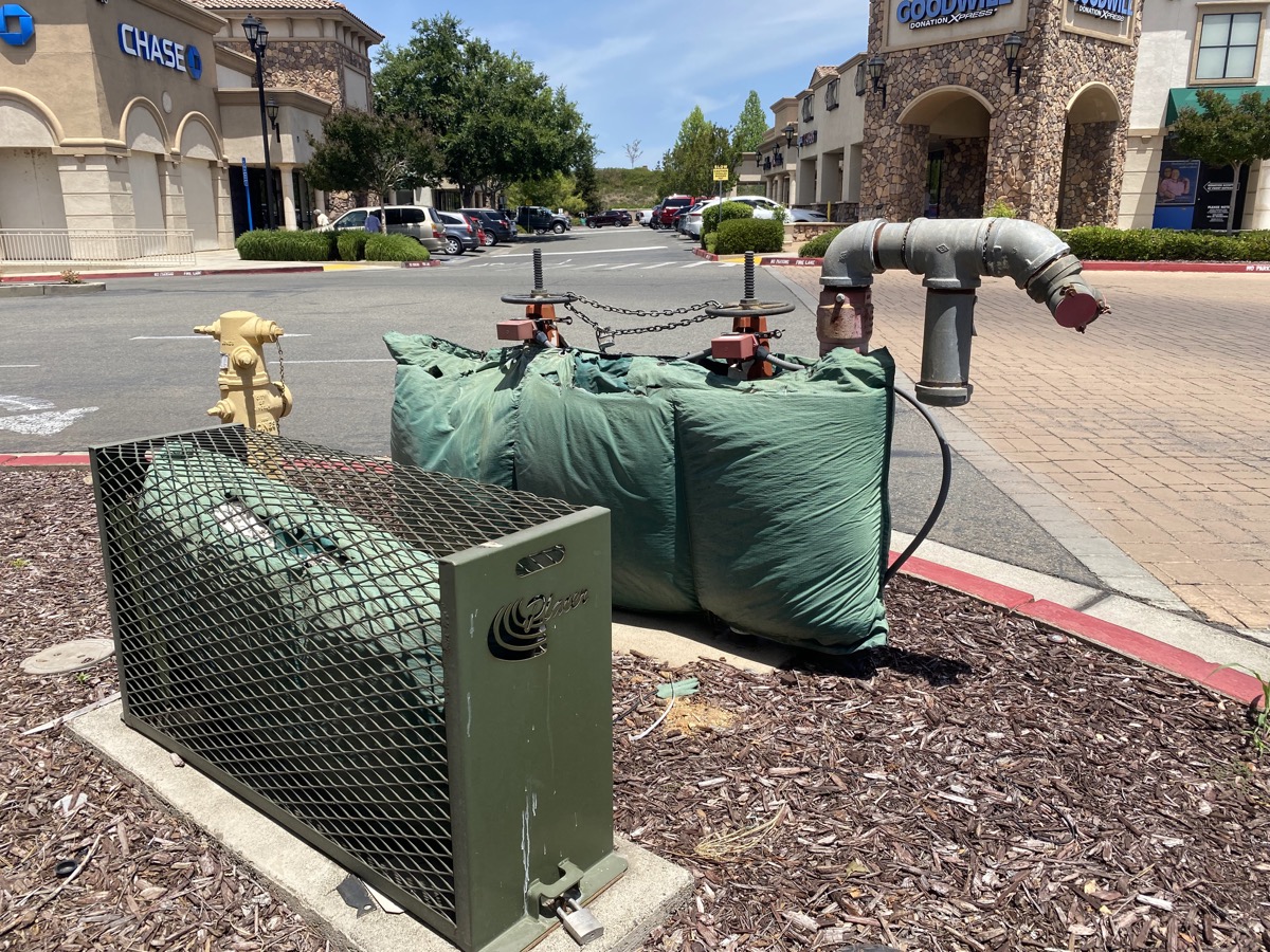 Backflow testing equipment