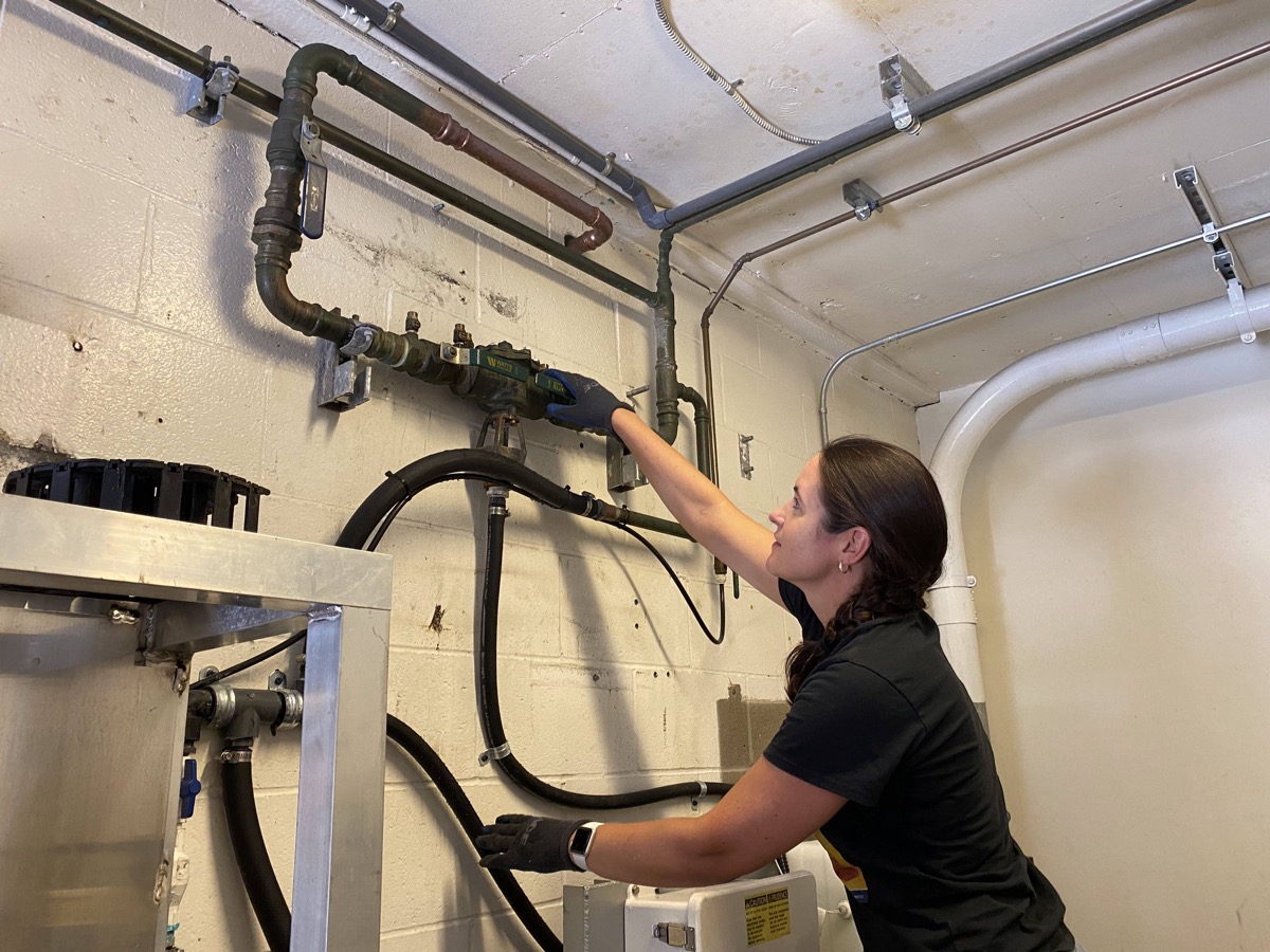 Backflow site