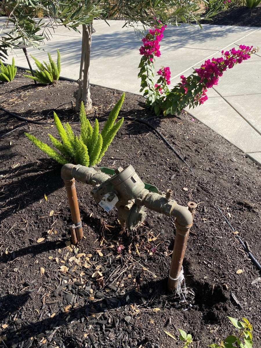 Backflow repair work