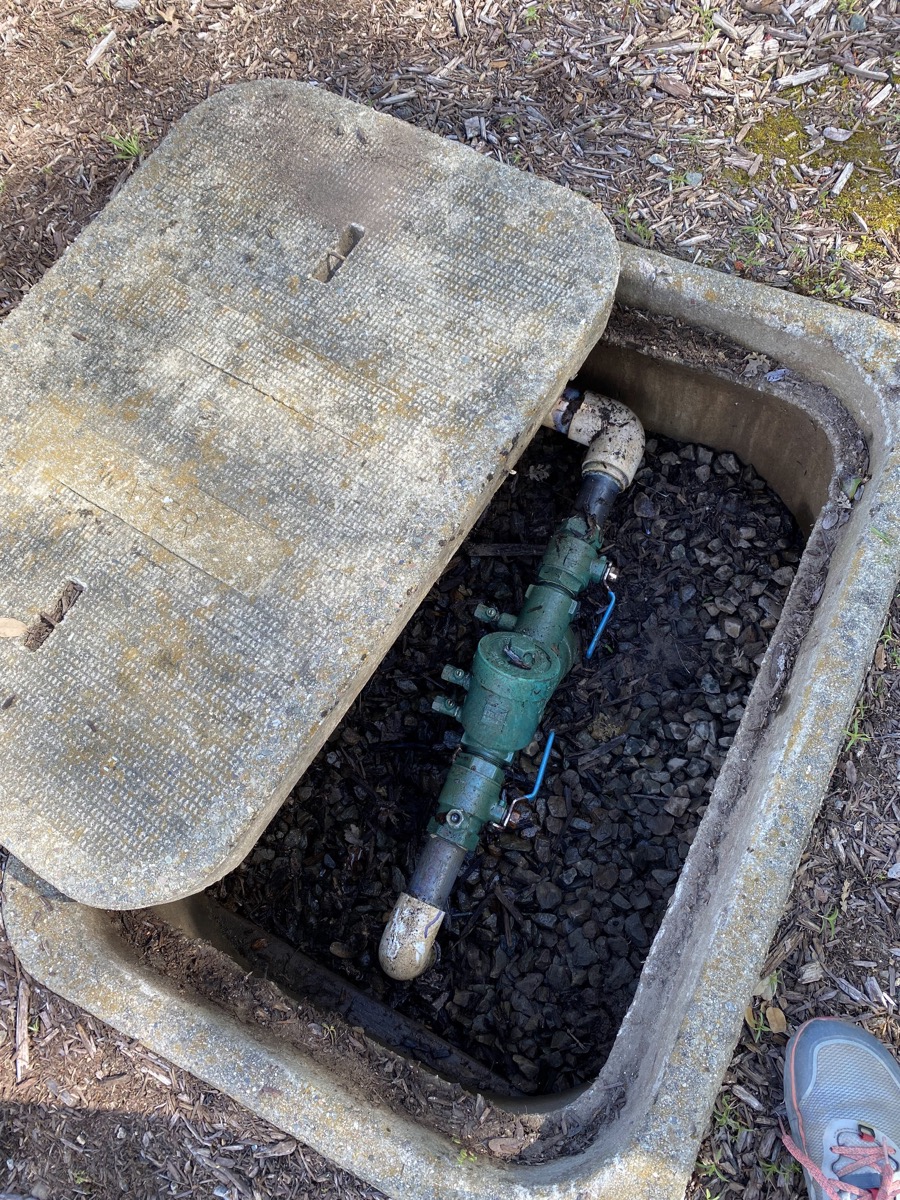 Backflow site
